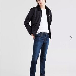 Levi's 511 Dark Blue Straight Jeans